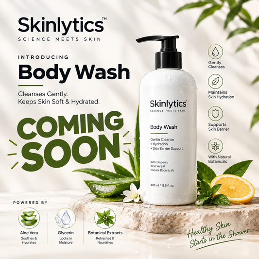 Skinlytics Body Wash – Gentle Cleansing & Hydration | Coming Soon
