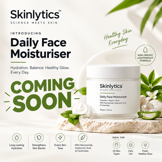Skinlytics Daily Face Moisturiser – 50 g | Coming Soon
